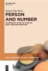 Raquel Veiga Busto - Person and Number