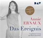 Annie Ernaux, Maren Kroymann - Das Ereignis, 2 Audio-CD (Audiolibro)