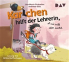 Lisa-Marie Dickreiter, Andreas Götz, Barbara Scholz, Britta Steffenhagen - Karlchen hilft der Lehrerin, ob sie will oder nicht, 4 Audio-CD (Audio book)