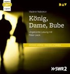Vladimir Nabokov, Peter Lieck - König, Dame, Bube, 1 Audio-CD, 1 MP3 (Audio book)