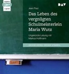 Jean Paul, Markus Hoffmann - Das Leben des vergnügten Schulmeisterlein Maria Wutz, 1 Audio-CD, 1 MP3 (Hörbuch)
