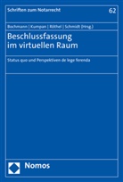 Christian Bochmann, Christoph Kumpan, Anne Röthel, Anne Röthel u a, Karsten Schmidt - Beschlussfassung im virtuellen Raum