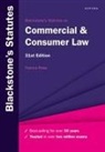 Rose, Francis Rose, Francis (Senior Research Fellow Rose, Rose Francis - Blackstone''s Statutes on Commercial & Consumer Law