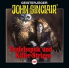 Jason Dark, Alexandra Lange, Martin May, Dietmar Wunder - John Sinclair - Folge 167, 1 Audio-CD (Hörbuch)