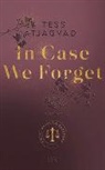 Tess Tjagvad - In Case We Forget