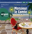 Pierre Martin, Wolfram Koch - Monsieur le Comte und die Kunst der Täuschung, 1 Audio-CD, 1 MP3 (Audio book)