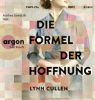 Lynn Cullen, Andrea Sawatzki - Die Formel der Hoffnung, 2 Audio-CD, 2 MP3 (Audio book)