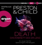 Lincoln Child, Douglas Preston, Detlef Bierstedt - Death - Das Kabinett des Dr. Leng, 2 Audio-CD, 2 MP3 (Audiolibro)