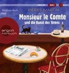 Pierre Martin, Wolfram Koch - Monsieur le Comte und die Kunst des Tötens, 1 Audio-CD, 1 MP3 (Hörbuch)