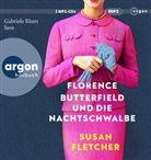 Susan Fletcher, Gabriele Blum - Florence Butterfield und die Nachtschwalbe, 2 Audio-CD, 2 MP3 (Hörbuch)