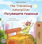 Kidkiddos Books, Rayne Coshav - The Traveling Caterpillar (English Bulgarian Bilingual Book for Kids)