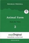 George Orwell, EasyOriginal Verlag, Ilya Frank - Animal Farm / Farm der Tiere - Teil 2 (Buch + MP3 Audio-CD) - Lesemethode von Ilya Frank - Zweisprachige Ausgabe Englisch-Deutsch, m. 1 Audio-CD, m. 1 Audio, m. 1 Audio