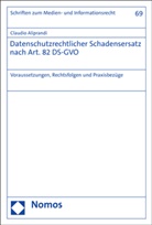 Claudio Aliprandi - Datenschutzrechtlicher Schadensersatz nach Art. 82 DS-GVO