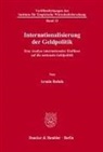 Armin Rohde - Internationalisierung der Geldpolitik.