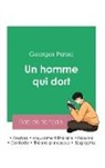 Georges Perec - Réussir son Bac de français 2023 : Analyse du roman Un homme qui dort de Georges Perec