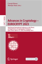 Carmit Hazay, Stam, Martijn Stam - Advances in Cryptology - EUROCRYPT 2023