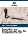 Boua Boidi Omer Pawa - Rentabilität und Entscheidungen über das Investitionsvorhaben