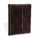 Paperblanks - Black Moroccan Ultra Lined Hardcover Journal, 144pg, 120GSM by Paperblanks (Old Leather Collection)