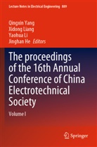Jinghan He, Yaohua Li, Yaohua Li et al, Xidong Liang, Qingxin Yang - The proceedings of the 16th Annual Conference of China Electrotechnical Society, 2 Teile