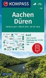 KOMPASS Wanderkarte 757 Aachen, Düren, Nationalpark Eifel, Rureifel, Hohes Venn 1:50.000