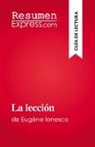 Baptiste Frankinet, Baptiste Frankinet - La lección