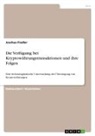 Joschua Fiedler - Die Verfügung bei Kryptowährungstransaktionen und ihre Folgen