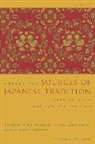 William Theodore De Bary, Wm. Theodore De Bary, Carol Gluck, Carol (George Sansom of History Gluck, Arthur Tiedemann - Sources of Japanese Tradition