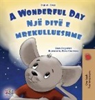 Kidkiddos Books, Sam Sagolski - A Wonderful Day (English Albanian Bilingual Children's Book)