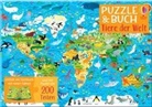 Kirsteen Robson, Sam Smith, Gareth Lucas - Puzzle & Buch: Tiere der Welt