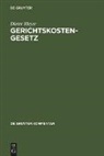 Dieter Meyer - Gerichtskostengesetz (GKG)