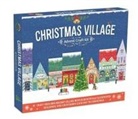 Igloobooks, Joanne Cave - Christmas Village Advent Craft Kit: With 25 Beautifully Illustrated Buildings - Christmas Craft