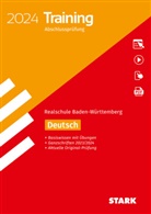 Anja Engel, Franziska Schnurrer, Sandra Wagner - STARK Training Abschlussprüfung Realschule 2024 - Deutsch - BaWü, m. 1 Buch, m. 1 Beilage