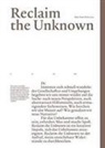 Milan Bergheim, Kaja Busch, Ju Hyun Hwang, Ju Hyun u a Hwang, Nina Plá¿ková, Sabine Richter... - Bergheim, M: Reclaim the Unknown