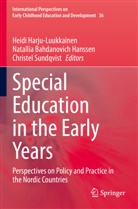 Natallia Bahdanovich Hanssen, Natallia Bahdanovich Hanssen, Heidi Harju-Luukkainen, Christel Sundqvist - Special Education in the Early Years