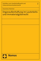Sneschana Klemmer - Organaußenhaftung im Lauterkeits- und Immaterialgüterrecht