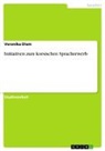 Veronika Diem - Initiativen zum korsischen Spracherwerb