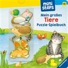 Frauke Nahrgang, Monika Neubacher-Fesser - ministeps: Mein großes Tiere Puzzle-Spielbuch