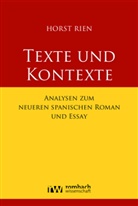 Horst Rien - Texte und Kontexte