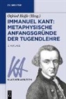 Otfried Höffe - Immanuel Kant: Metaphysische Anfangsgründe der Tugendlehre