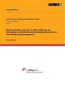 Annabelle Bösing - Die Grundrechte nach Art. 12 I GG. Falllösung zur Zulässigkeit und Individualverfassungsbeschwerden vor dem Bundesverfassungsgericht