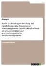 Anonymous - Recht der Gendergleichstellung und Genderkompetenz. Frauenquote, Notwendigkeit der Geschlechtergleichheit im Arbeitsverhältnis und geschlechtsspezifische Sozialisationsprozesse