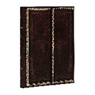 Paperblanks - Black Moroccan Flexi Mini Lined Hardcover Journal, 176pg, 85GSM by Paperblanks (Old Leather Collection)
