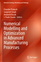 Aminesh Basak, Aminesh Basak et al, J. Paulo Davim, Chander Prakash, Sunpreet Singh - Numerical Modelling and Optimization in Advanced Manufacturing Processes