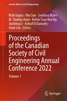 M. Shahria Alam, Svetlana Brzev, Svetlana Brzev et al, Ashraf el Damatty, Rishi Gupta, Jianbing Li... - Proceedings of the Canadian Society of Civil Engineering Annual Conference 2022, 2 Teile