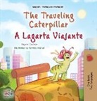Kidkiddos Books, Rayne Coshav - The Traveling Caterpillar (English Portuguese Bilingual Book for Kids - Portugal )