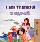 Shelley Admont, Kidkiddos Books - I am Thankful (English Ukrainian Bilingual Children's Book)