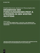 Wilhelm Weiler, Königlich-Bayerische Akademie der Wissenschaften - Ergebnisse der Forschungsreisen Prof. E. Stromers in den Wüsten Ägyptens - V. 3: V. Tertiäre Wirbeltiere, 3. Die mittel- und obereocäne Fischfauna Ägyptens mit besonderer Berücksichtigung der Teleostomi
