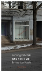Henning Ziebritzki - Gar nicht viel