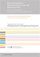 Nina Bremm, Nina Bremm (Prof. Dr.) u a, Nina Bremm u a, Julia Hugo, K, Nina Kolleck... - Wissensproduktion, Wissensmobilisierung und Wissenstransfer