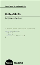Hannes Bajohr, Markus Krajewski - Quellcodekritik